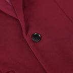 Men's Stretch Blazer Slim Fit Suit Jacket