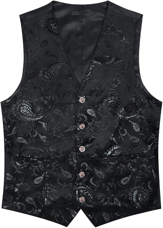 Men's Jacquard Suit Vest