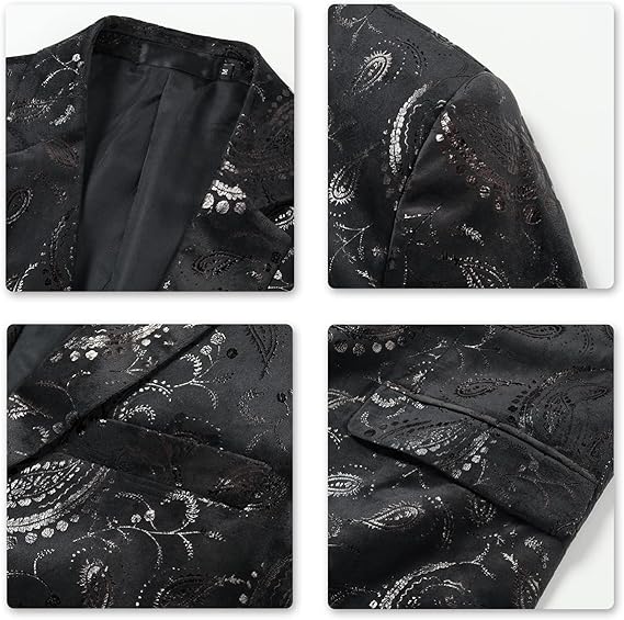 Men's Sequin Blazer