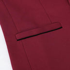 Men's Stretch Blazer Slim Fit Suit Jacket