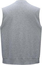 Men's Knitted V-Neck Button Vest