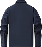 Men's Lightweight Zip-Up Bomber Jacket