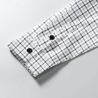 Men's Long Sleeve Casual Shirt – Plaid & Stripe Patterns