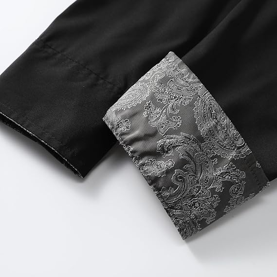 Men's Long Sleeve Contrast Shirt