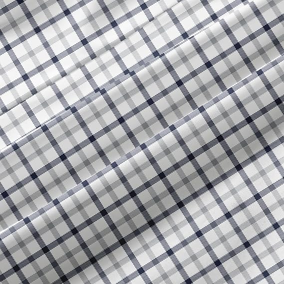Men's Long Sleeve Casual Shirt – Plaid & Stripe Patterns