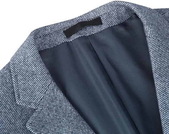 Men's Tweed Striped Blazer