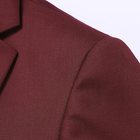 Men's Slim Fit One-Button Blazer