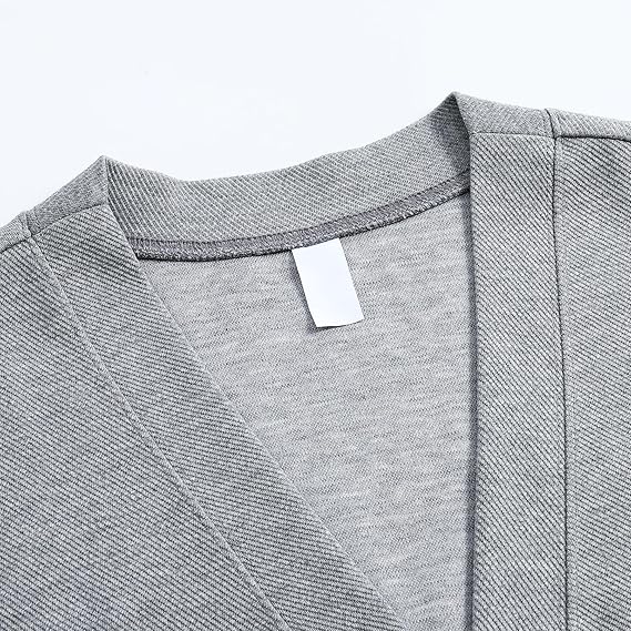 Men's Knitted V-Neck Button Vest