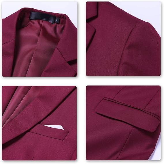 Men's Slim Fit Suit Jacket