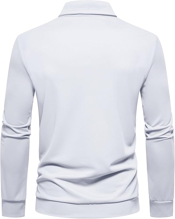 Men's Long Sleeve Polo Shirt