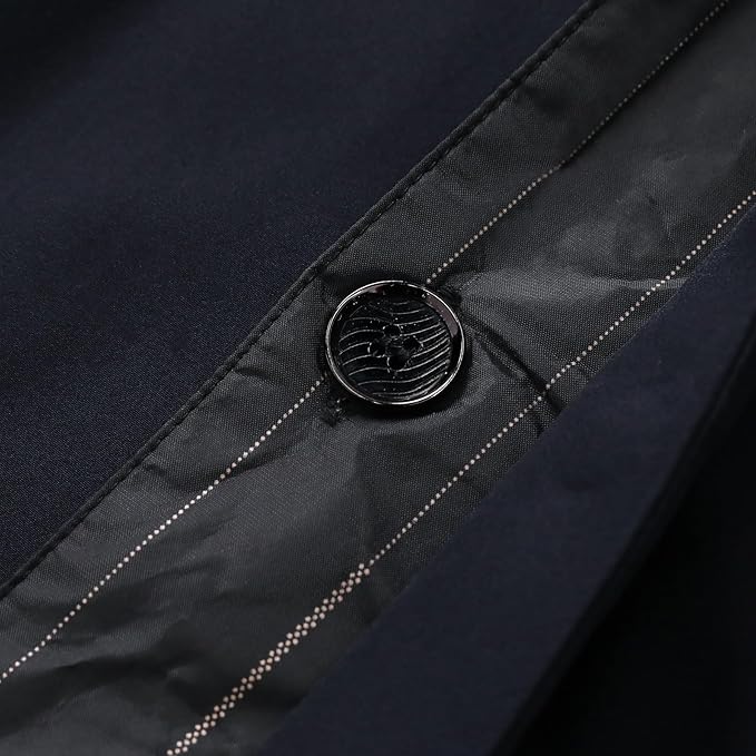 Men's Lightweight Button Placket Jacket
