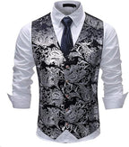 Men's Jacquard Suit Vest