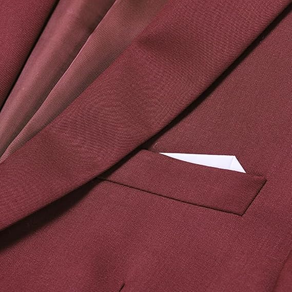 Men's Slim Fit One-Button Blazer