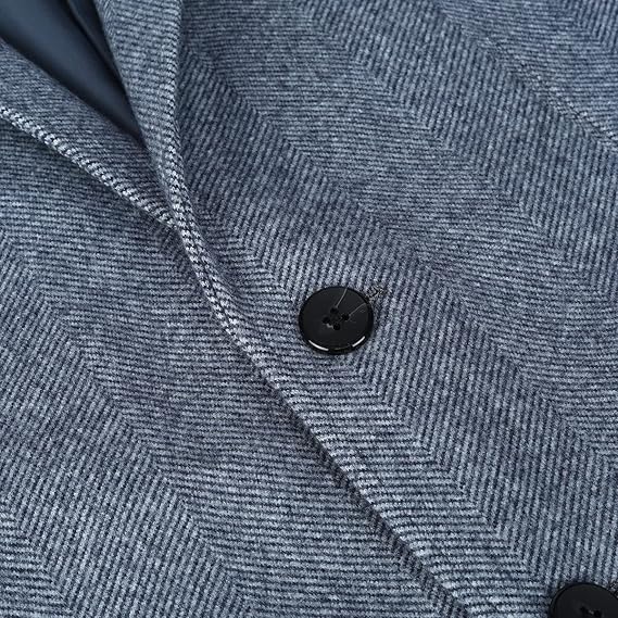 Men's Tweed Striped Blazer