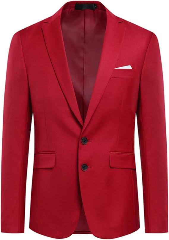Men's Slim Fit Suit Jacket