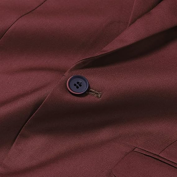 Men's Slim Fit One-Button Blazer