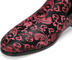 Men's Embroidered Loafer Shoes