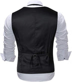 Men's Jacquard Suit Vest