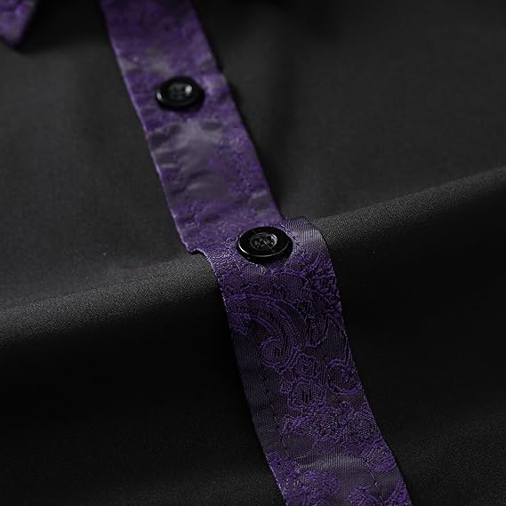 Men's Long Sleeve Contrast Shirt