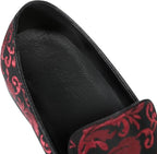 Men's Embroidered Loafer Shoes