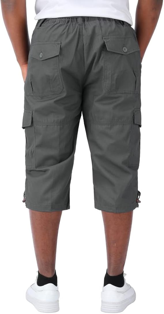 Men's Cargo Shorts with Belt