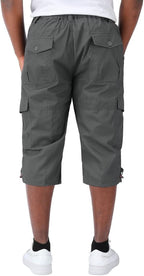 Men's Cargo Shorts with Belt