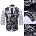 Men's Jacquard Suit Vest