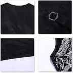 Men's Jacquard Suit Vest