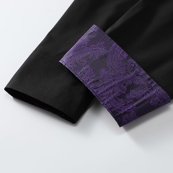 Men's Long Sleeve Contrast Shirt
