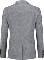 Men's Tweed Striped Blazer