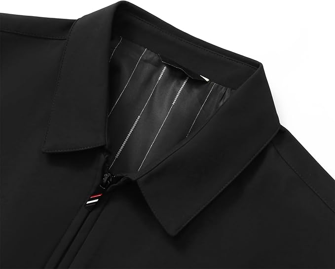 Men's Lightweight Zip-Up Bomber Jacket