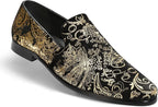 Men's Embroidered Loafer Shoes