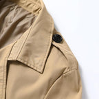 Men's Double Breasted Trench Coat