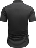 Men's Short Sleeve Button-Down Shirt