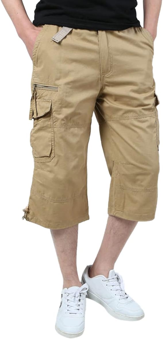 Men's Cargo Shorts with Belt