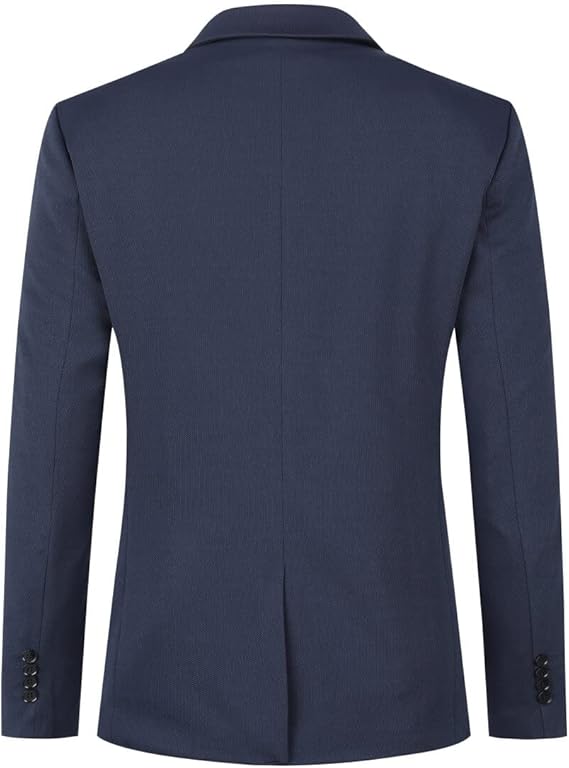 Men's Stretch Blazer Slim Fit Suit Jacket