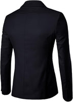 Men's Slim Fit One-Button Suit Jacket