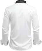 Men's Long Sleeve Contrast Shirt