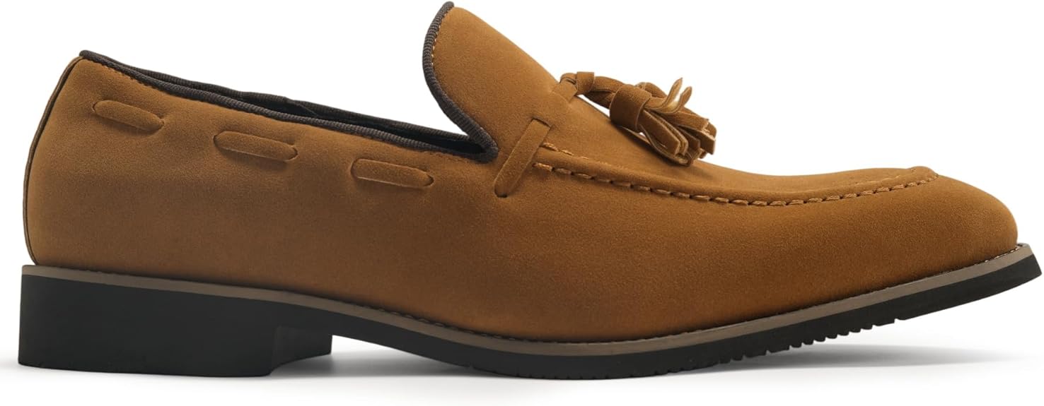 Men's Faux Leather Loafer Moccasin Shoes