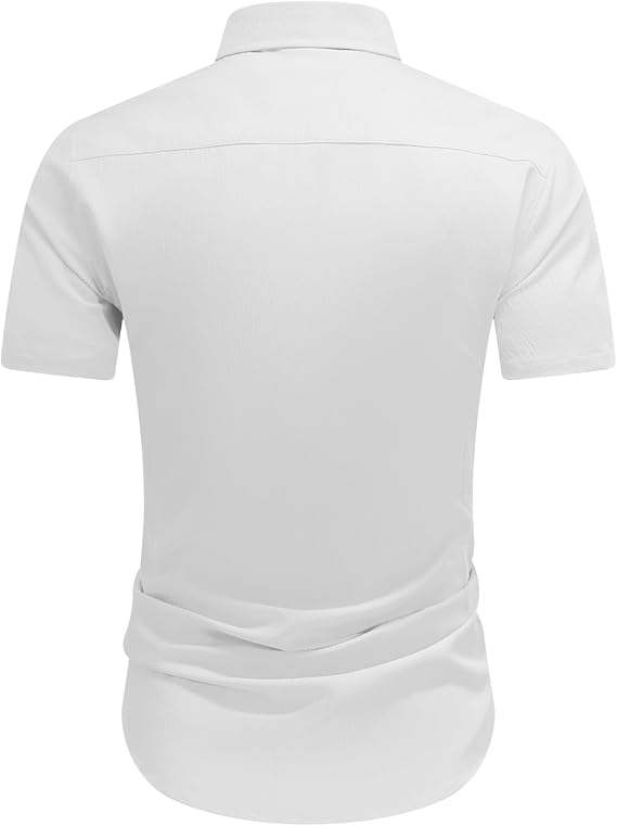 Men's Short Sleeve Button-Down Shirt