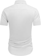 Men's Short Sleeve Button-Down Shirt