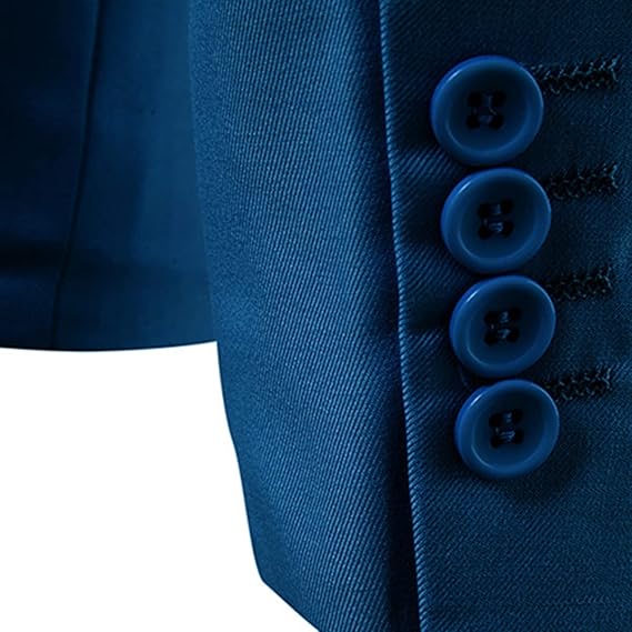 Men's Slim Fit One-Button Suit Jacket