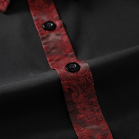 Men's Long Sleeve Contrast Shirt