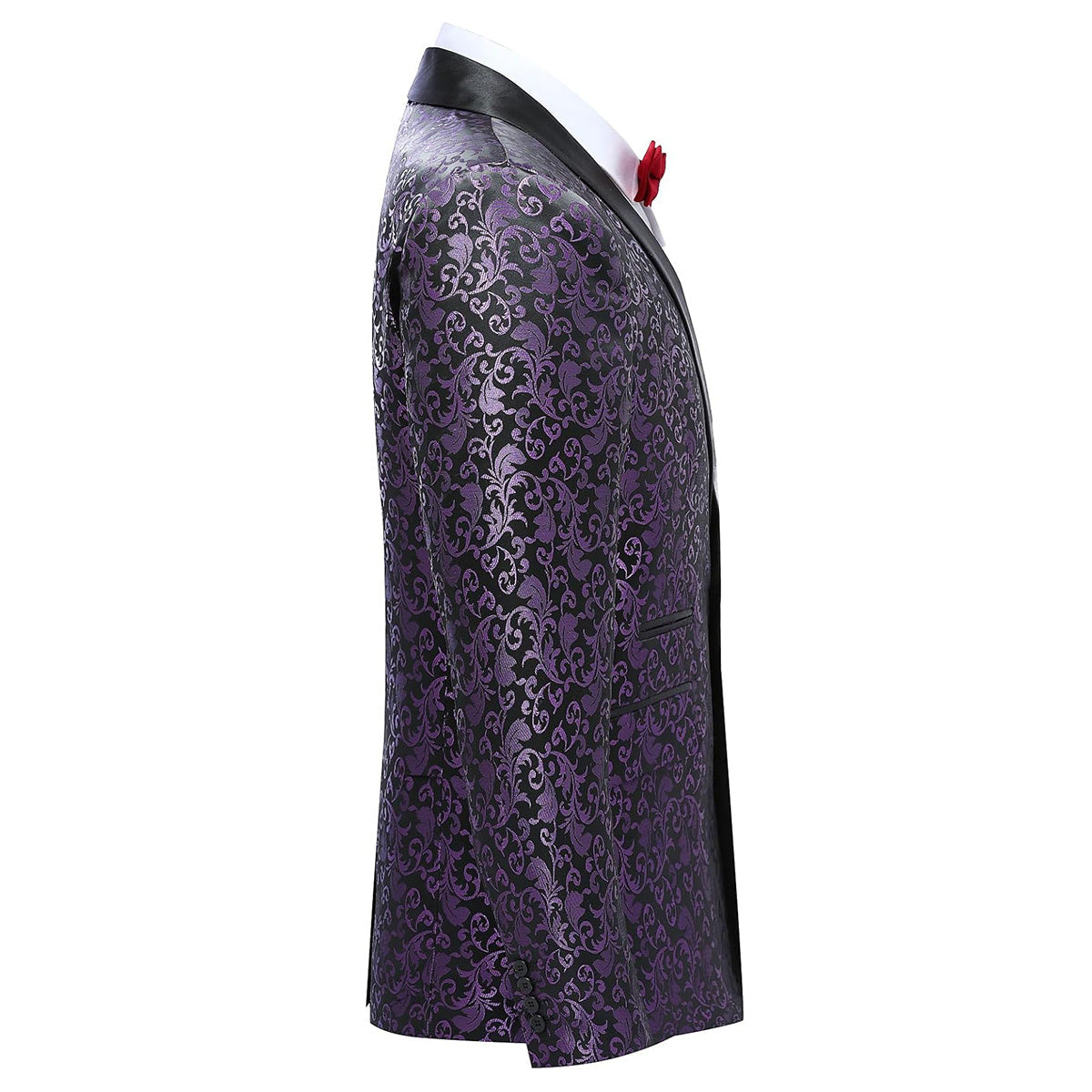 Men's Slim Fit Jacquard Blazer