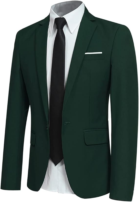 Men's Slim Fit Blazer Suit Jacket