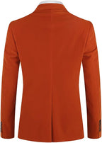 Men's Velvet Blazer Regular Fit Tuxedo Jacket