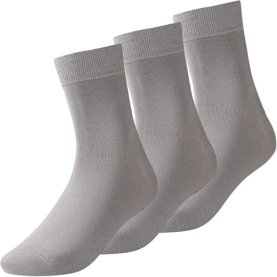 Men's Cotton Crew Socks (3 or 5 Pairs)