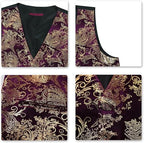 Men's Jacquard Suit Vest