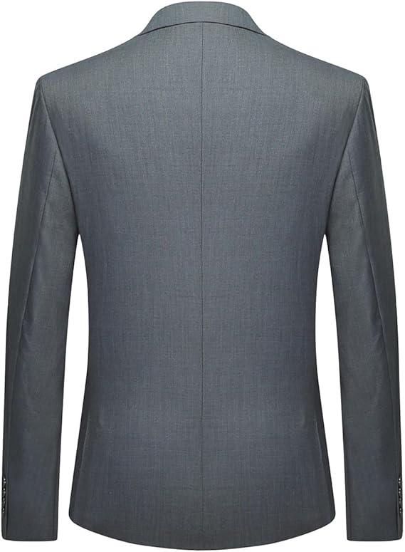 Men's Slim Fit One-Button Suit Jacket