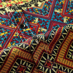 Men's Long Sleeve Paisley Print Linen Shirt